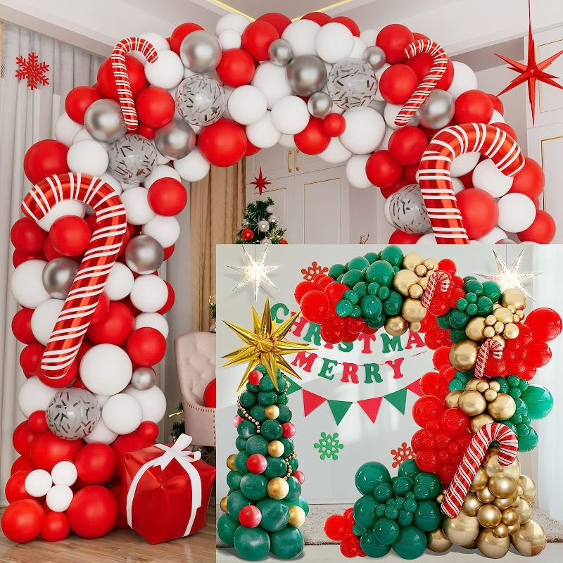 Photo 1 of 2 set Christmas Balloon Garland Arch Kit 