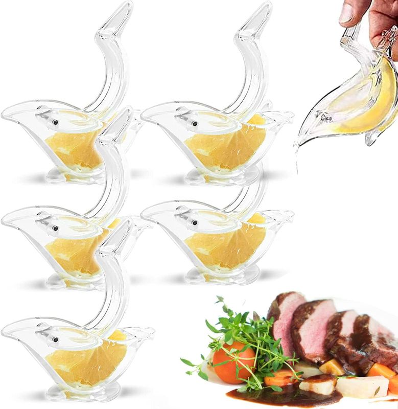 Photo 1 of 
Manual lemon squeezer, acrylic manual lemon slice press, portable transparent juicer home kitchen bar gadget, elegant bird shape, -Fruit Juicer Hand Juicer...