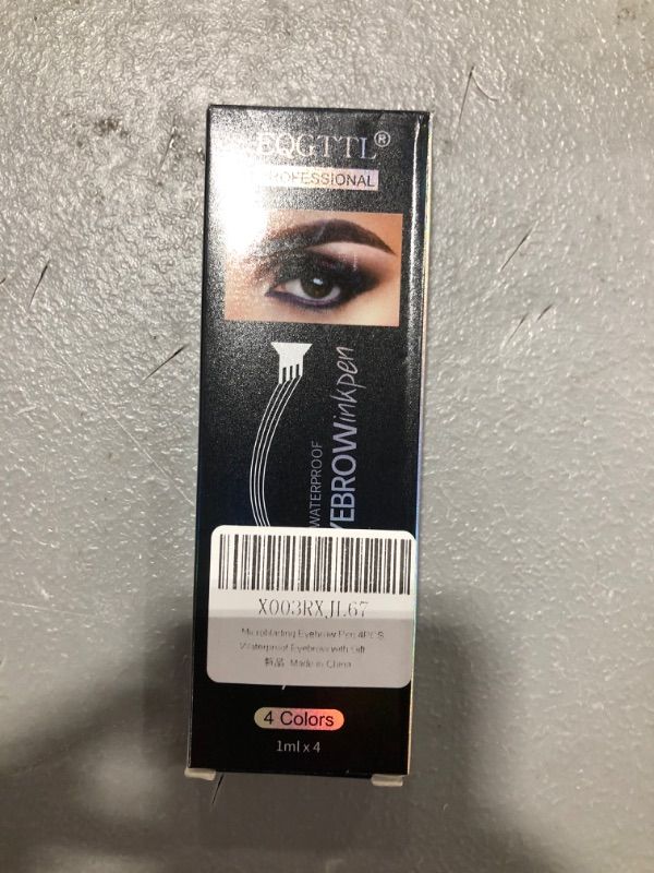 Photo 1 of Fashion Eyebrow Ink Pen Natural Microblading Hair Strokes Look