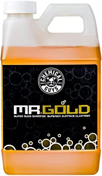 Photo 1 of  Chemical Guys CWS21364 Mr. Gold Foaming Car Wash Soap (Works with Foam Cannons, Foam Guns or Bucket Washes) Safe for Cars, Trucks, Motorcycles, RVs & More, 64 fl oz (Half Gallon), Pina Colada Scent
