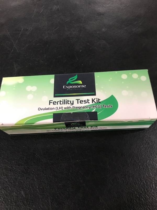 Photo 2 of Exposome BioSciences 12 Ovulation & 12 Pregnancy Test Strips. Early Detection LH & HCG Tests. Statistically Significant Test Results: Over 99% Accuracy.