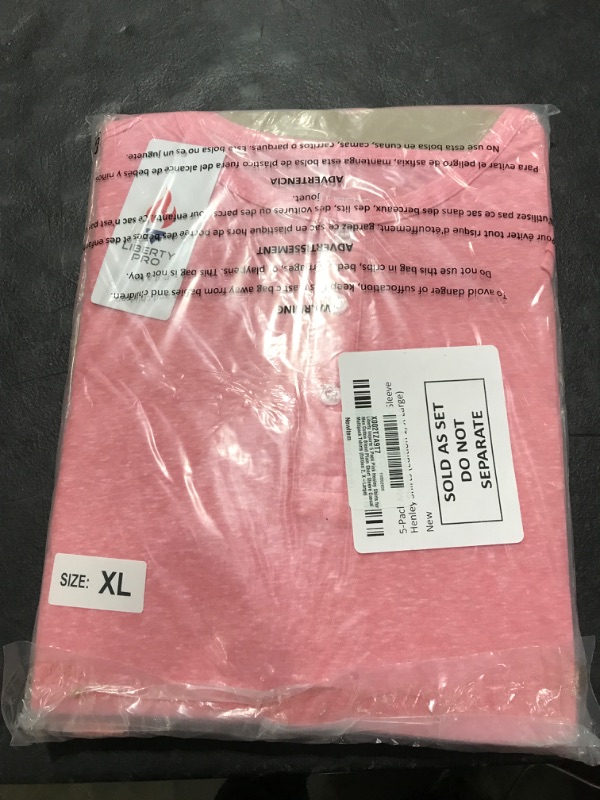 Photo 1 of 4 pack pink shirts size xl 