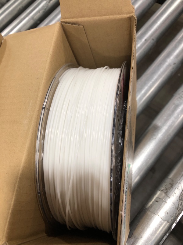 Photo 2 of YXPOLYER ASA Filament 1.75mm,Heat&Highly Weather Resistant UV-Stability UV Filament,no Color Change for More Than 2000H Outdoors 3D Printer Filament,1kg Spool,Natural White 1 KG Asa-wr20,natural White