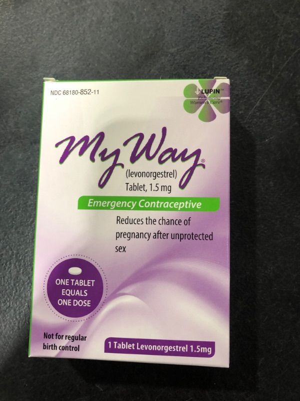 Photo 2 of My Way Emergency Contraceptive 1 TabletCompare to Plan B One-Step by Busuna
