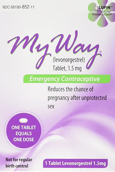 Photo 1 of My Way Emergency Contraceptive 1 TabletCompare to Plan B One-Step by Busuna
