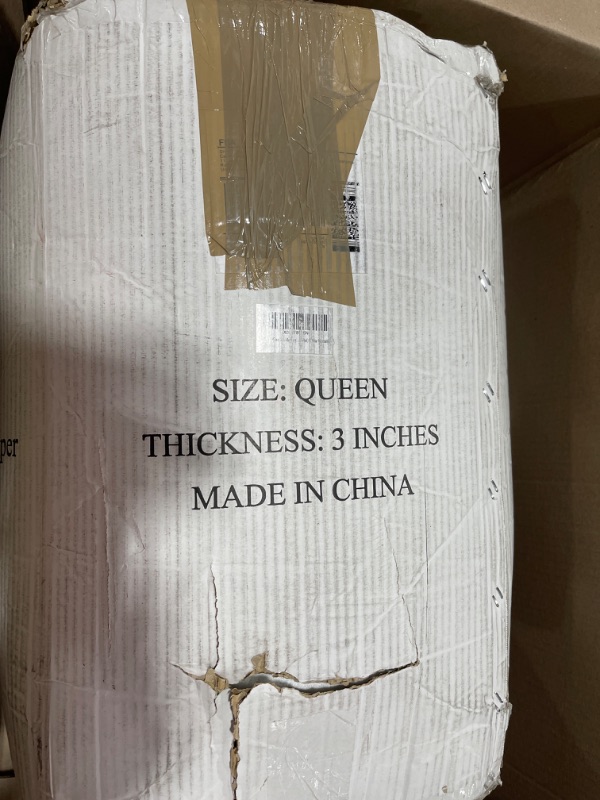 Photo 1 of 3 inch queen size memory foam mattress topper 