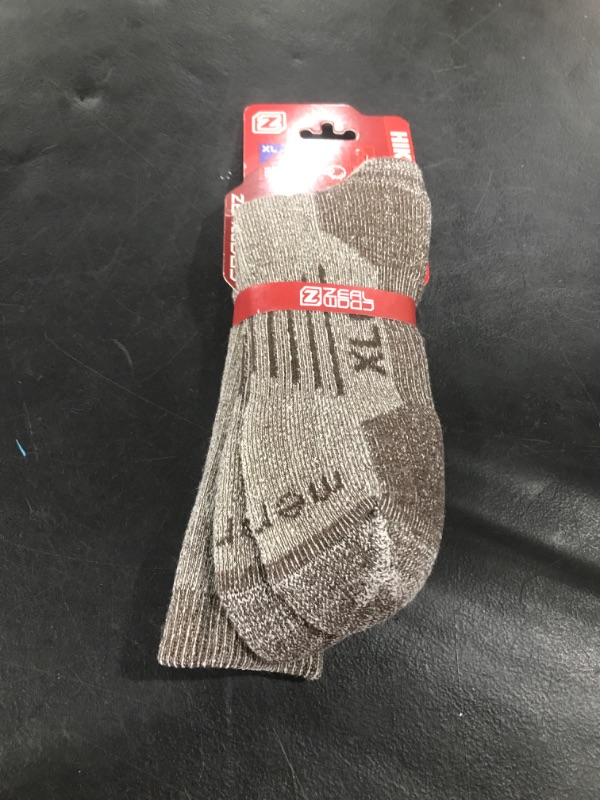 Photo 1 of 2 PAIRS HIKING SOCKS