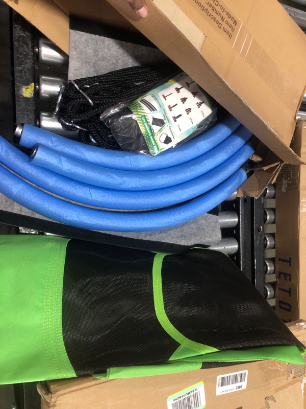 Photo 2 of Saucer Tree Swing for Kids, 40 Inch Tree Swing with Hanging Straps Kit Holds, Tree Protector and Adjustable Straps, Tree Disc Swing for Kids Outdoor Green