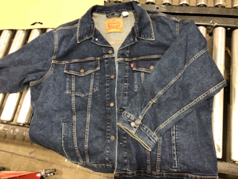 Photo 1 of Levi's Men's Trucker Jacket Big & Tall Colusa/Stretch 3X-Large Big