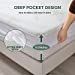Photo 1 of  Queen Mattress Protector, 100% Waterproof Mattress Cover Queen Size Bed, Cooling and Breathable Bamboo Mattress Pad Cover