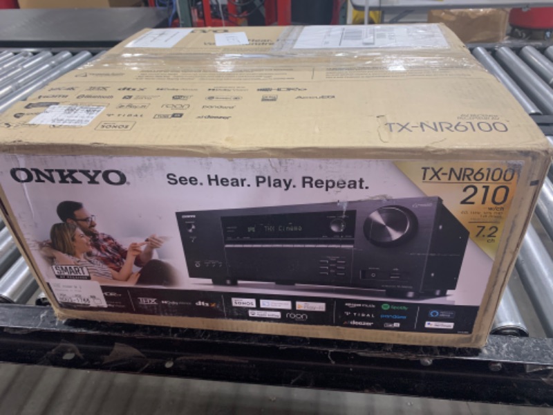 Photo 6 of Onkyo TX-NR6100 7.2 Channel THX Certified Network AV Receiver