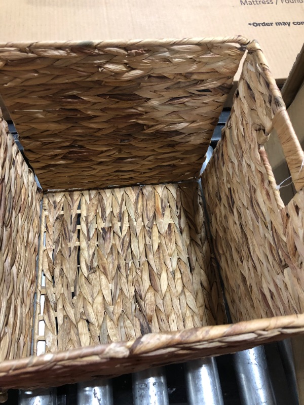 Photo 3 of 2 PACK WICKER BASKETS