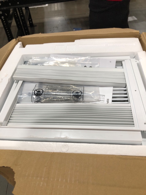 Photo 2 of GE Electronic Window Air Conditioner 6000 BTU, Efficient Cooling for Smaller Areas Like Bedrooms and Guest Rooms, 6K BTU Window AC Unit with Easy Install Kit, White White 6000 BTU LED Controls