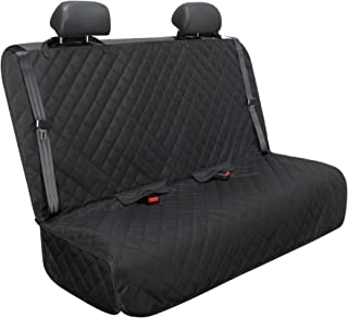 Photo 1 of  Bench Car Seat Cover Protector - Waterproof, Heavy-Duty and Nonslip Pet Car Seat Cover for Dogs with Universal Size Fits for Cars, Trucks & SUVs(Black)