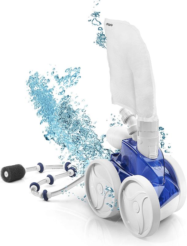 Photo 1 of   Polaris Vac-Sweep 360 Pressure Inground Pool Cleaner, Triple Jet Powered with a Single Chamber Debris Bag
