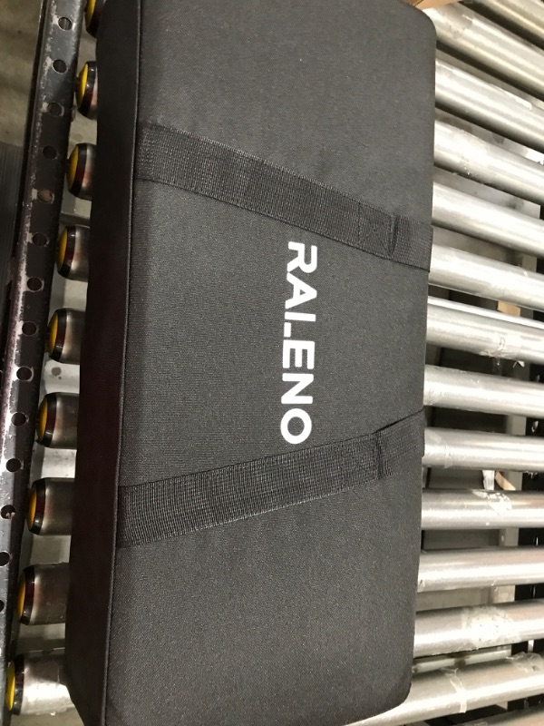 Photo 2 of RALENO 2 Packs LED Video Light and 75inches Stand Lighting Kit Include: 3200K-5600K CRI95+ Built-in Battery with 1 Handbag 2 Light Stands for Gaming,Streaming,Youtube,Web Conference,Studio Photography 192LEDS