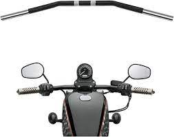 Photo 1 of Alpha Rider 1 inch Drag Style Steel Handlebars Drag Bar Dimpled for Harley Sportster 883 1200 Nightster 07-later XL