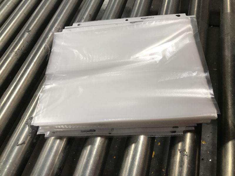 Photo 1 of Amazon Basics Sheet Protector - Non-Glare, 200-Pack 200 - Pack