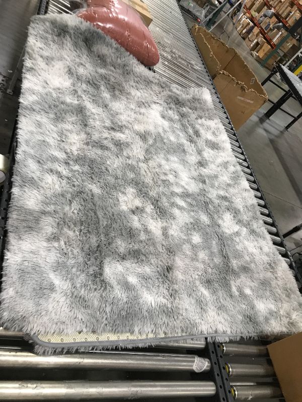 Photo 1 of 108" x 72" area rug --- color grey 