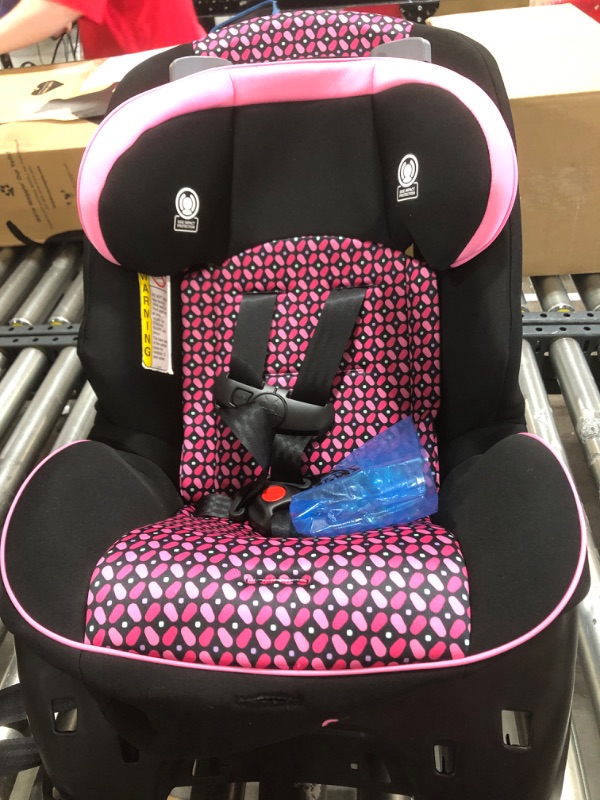 Photo 3 of Cosco Empire All-in-One Convertible Car Seat, Extended Use All-in-One Car Seat: Rear-Facing 5-40 pounds, Forward-Facing Harness 22-50 pounds, and Belt-Positioning 40-80 pounds, Spring Petals