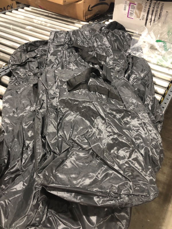 Photo 2 of 48 Inch black polyester duffle bags 4 count