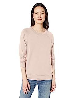 Photo 1 of Amazon Brand - Daily Ritual Women's Supersoft Terry Raglan Sweatshirt, Rose, Small (B07DF2C7NS)
