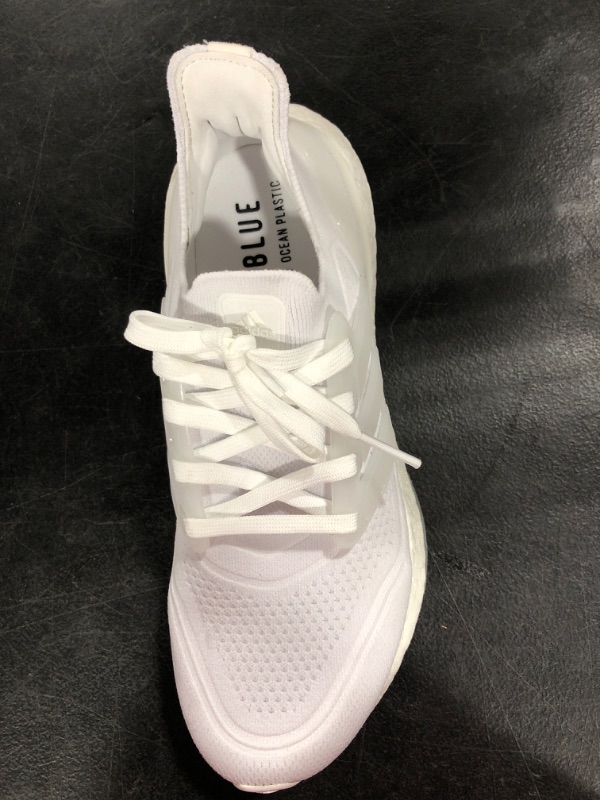 Photo 2 of adidas Women's Ultraboost 21 Running Shoe 8 White/White/Grey
