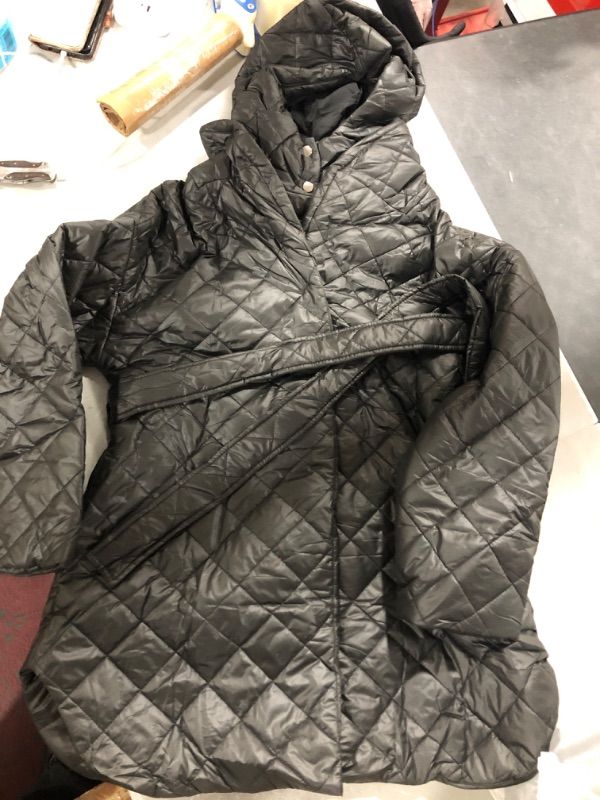 Photo 1 of Btfbm Jackets & Coats | Btfbm Women's Button Down Puffer Jacket 2023 | Color: Black | Size: M
