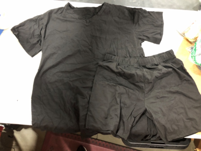 Photo 1 of Black Tunic Shirt And Shorts 