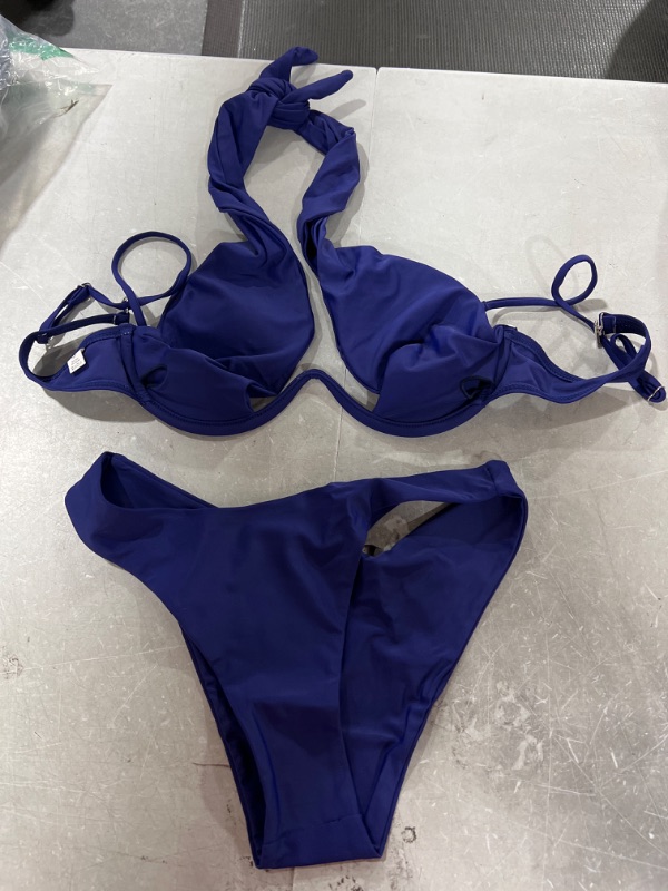 Photo 1 of BLUE BATHING SUIT SIZE M