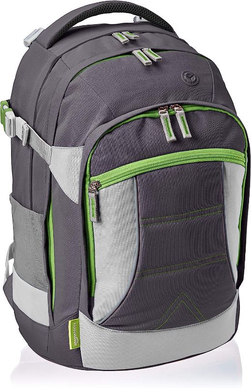 Photo 1 of Amazon Basics Ergonomic Backpack, Grey
