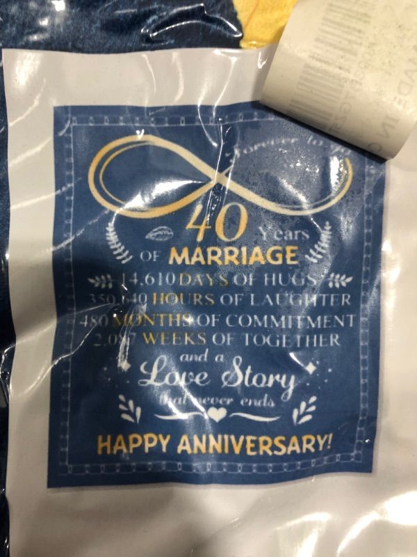 Photo 1 of 25th Wedding Anniversary Blanket Gifts for Couple, 25th Silver Anniversary Wedding Gifts, 25th Year Anniversary, 25th Anniversary Throw Blanket Gifts Ideas for Wife Husband Him Her 60"x50"
