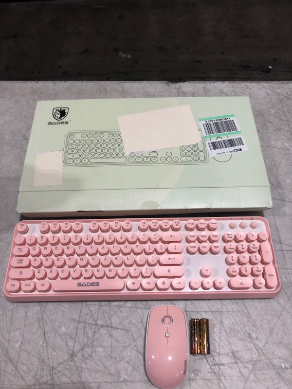 Photo 1 of Sade - Pink Keyboard & Mouse - Wireless 