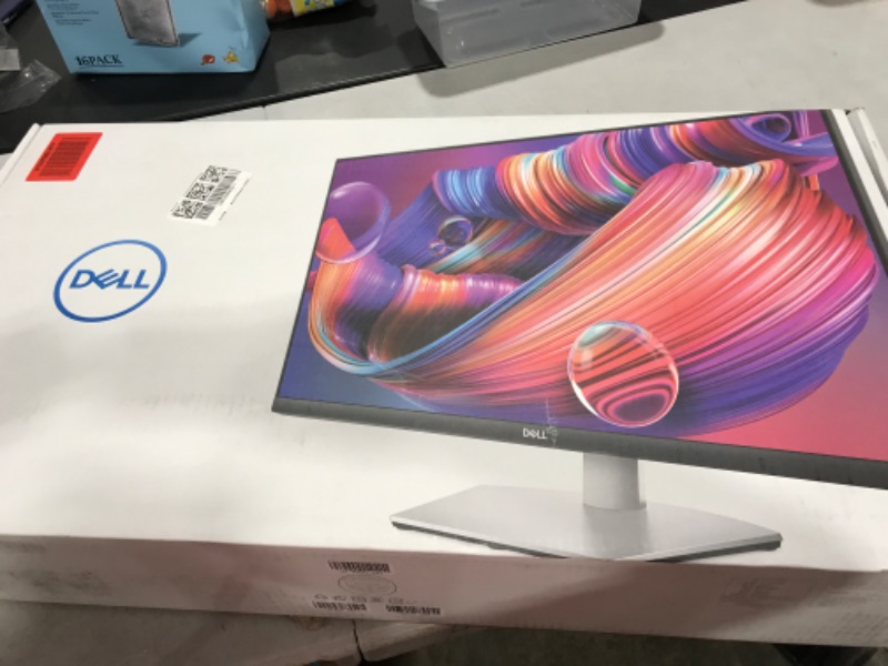 Photo 3 of Dell - S2722QC 27.0" 4K IPS LED UHD - AMD FreeSync - VESA - Monitor (USB-C, HDMI) - Platinum Silver