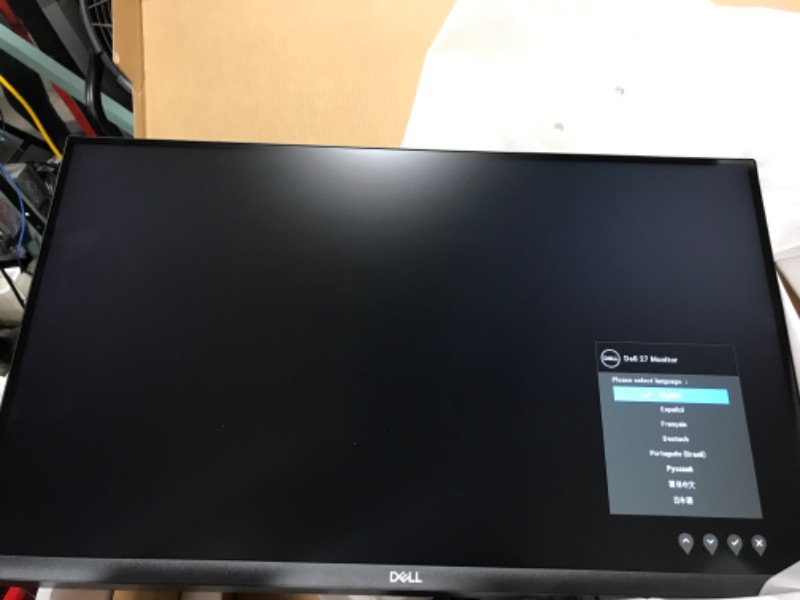 Photo 1 of Dell - S2722QC 27.0" 4K IPS LED UHD - AMD FreeSync - VESA - Monitor (USB-C, HDMI) - Platinum Silver