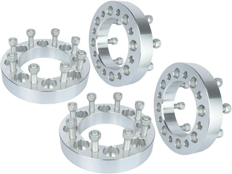 Photo 1 of 1.5in 8x165mm Wheel Spacers 8x6.5 to 8x6.5 Spacers Adapter (130mm Hub Bore, M14x1.5 Studs) fits for Chevrolet (Silverado 2500/3500 HD, Express 2500/3500), for GMC (Sierra 2500/ C2500) 38mm 