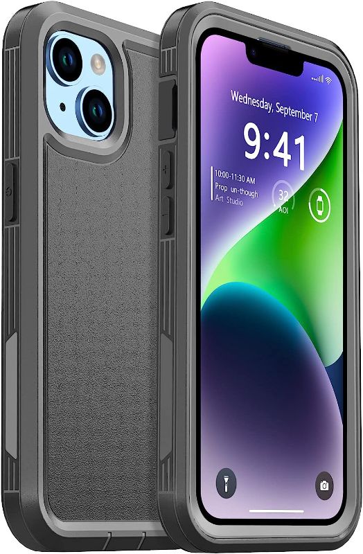 Photo 1 of ibelief Designed for iPhone 14 Plus Case, MIL-Grade Drop Tested Phone Case for iPhone 14 Plus 6.7'' (Black)