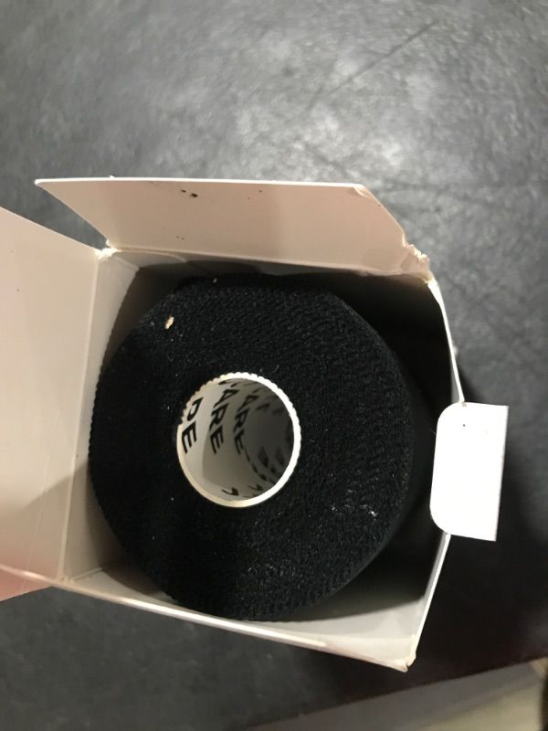 Photo 1 of JJ CARE Athletic Tape [Pack of 3], Black Sports Tape, Easy Tear Athlete Tape, No Residue Athletic Trainer Tape, Gymnastics Tape for Ankles, Wrists, Elbows, and Knees, 1.5 in. x 15 Yds.