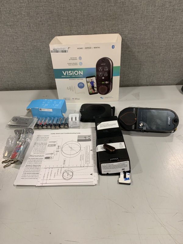 Photo 1 of Lockly PGD798 Vision Smart Lock & Video Doorbell Deadbolt Edition

