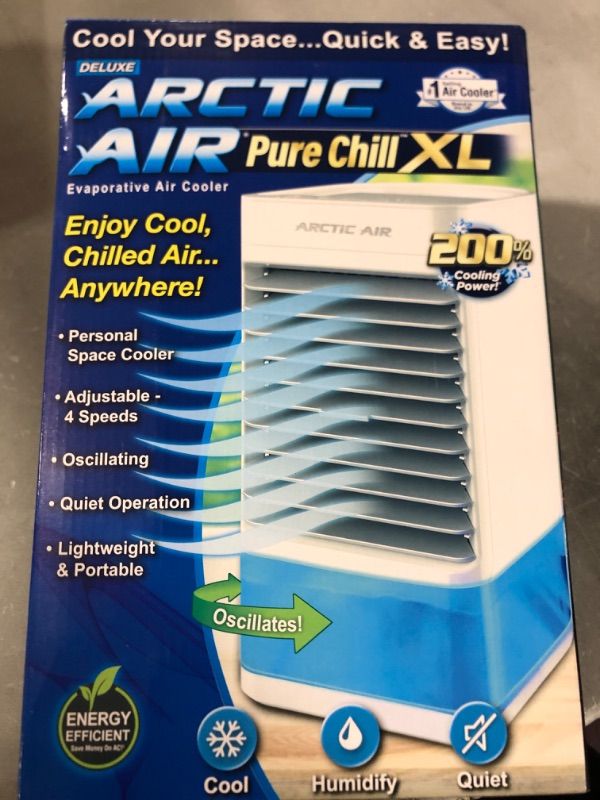 Photo 1 of Arctic Air Pure Chill XL 100 Sq Ft Portable Evaporative Cooler 5 CFM
