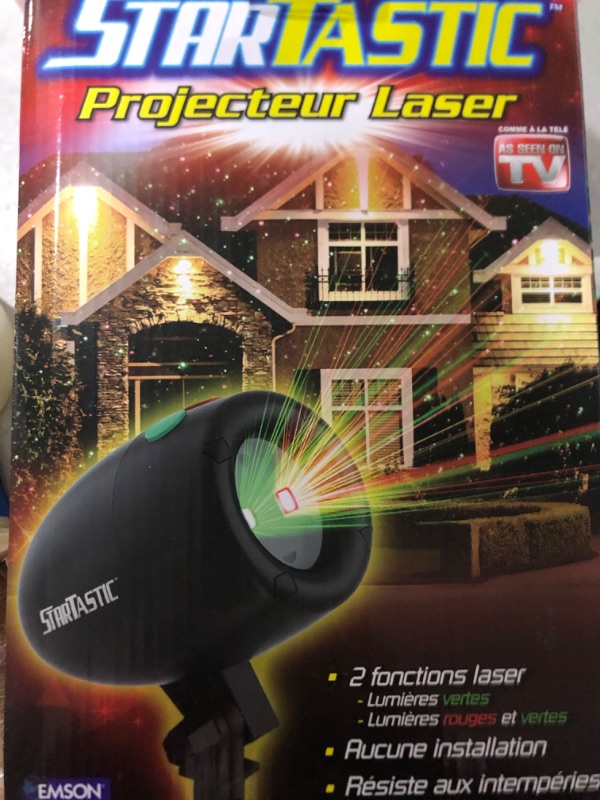 Photo 1 of StarTastic Holiday Outdoor Light Show Laser Projector