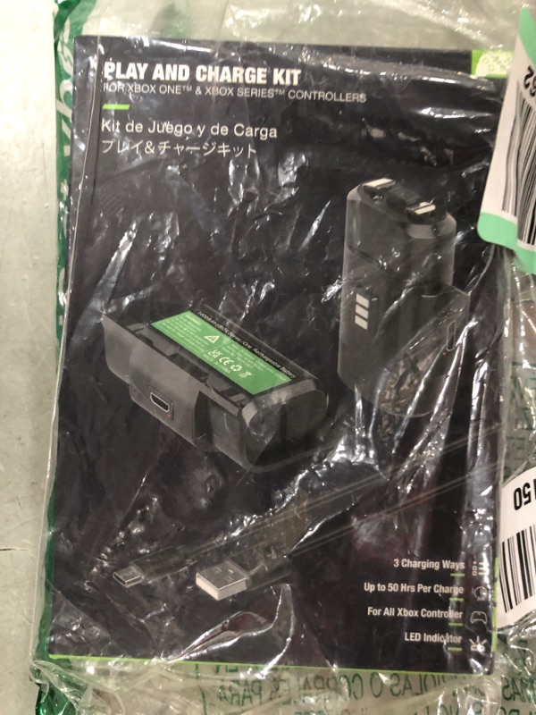Photo 1 of 2 Pack Rechargeable Controller Battery Pack for Xbox One/Xbox Series X S with 4 Battery Cover Play and Charge Kit with Micro USB Charging Cable for Xbox 1 S/X/Elite Wireless Remote