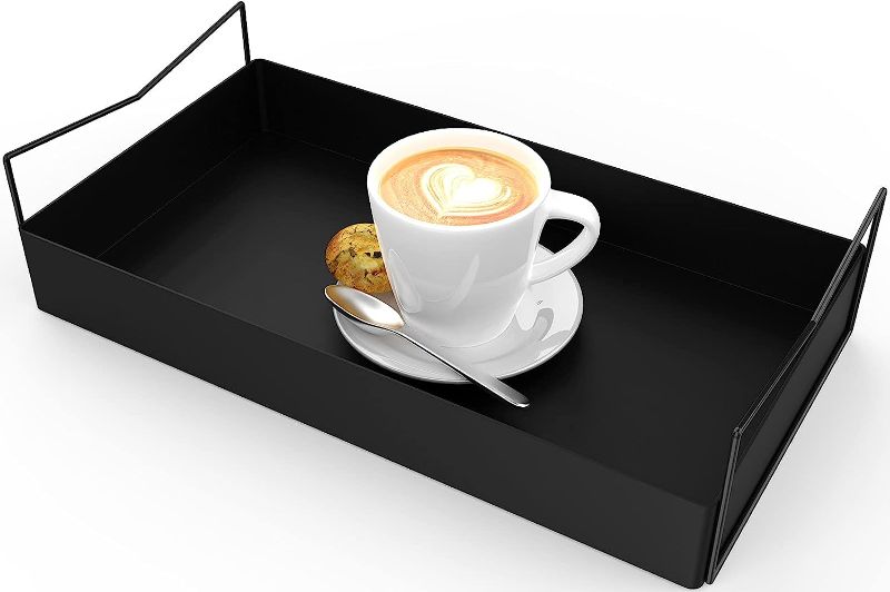 Photo 1 of  Black Decorative Coffee Table Tray,