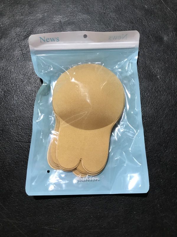 Photo 1 of 2 Pairs Sticky Bra Adhesive Invisible Bra, Strapless Backless Reusable Push Up Large Breast Lift Nipple Covers for Women?2 Pairs?