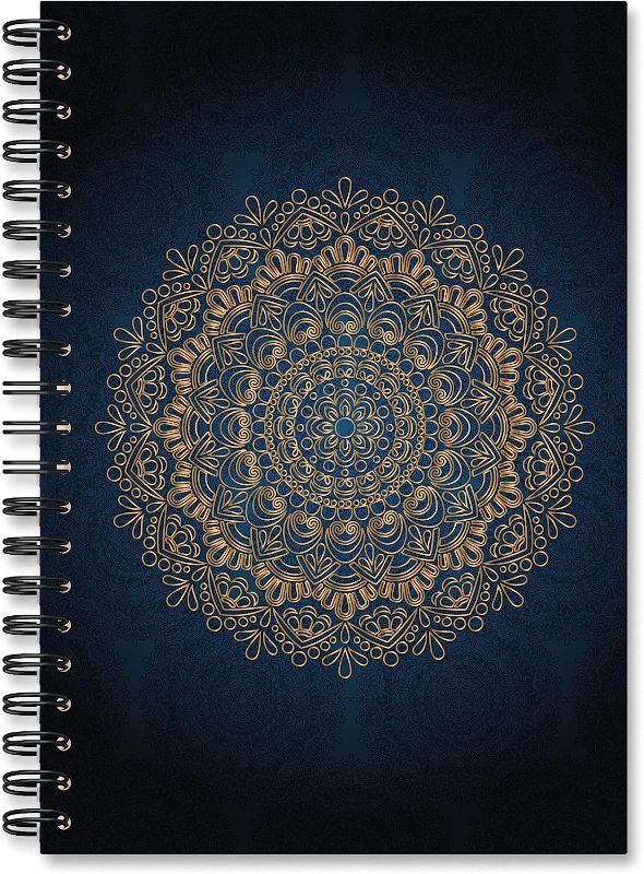 Photo 1 of Semillas de Sueños Infinite Coach Agenda, Achieve your Goals! Hard cover, hot stamping, and matte laminate. (NAVY BLUE) (ENGLISH), 27.4 cm x 1.8 cm x 21.2 cm
