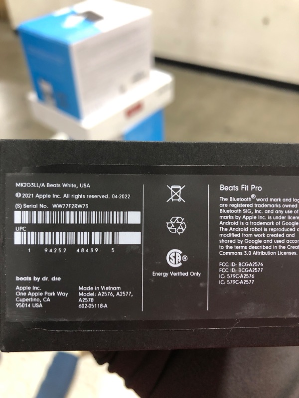 Photo 4 of PLEASE READ NOTES!!  ONLY LEFT EAR BUD IN CASE Beats Fit Pro - True Wireless Noise Cancelling Earbuds - Apple H1 Headphone Chip, Compatible with Apple & Android