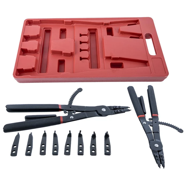 Photo 1 of 16" Universal Large Circlip Snap Ring Pliers Retaining Ring Ratcheting Tool Kit