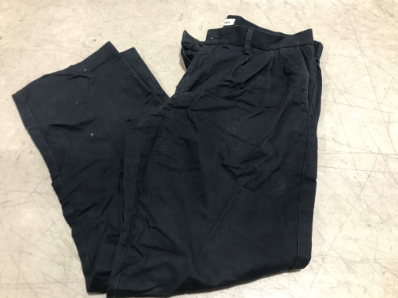 Photo 1 of AMAZON ESSENTIALS NAVY BLUE SLACKS 32W 30L