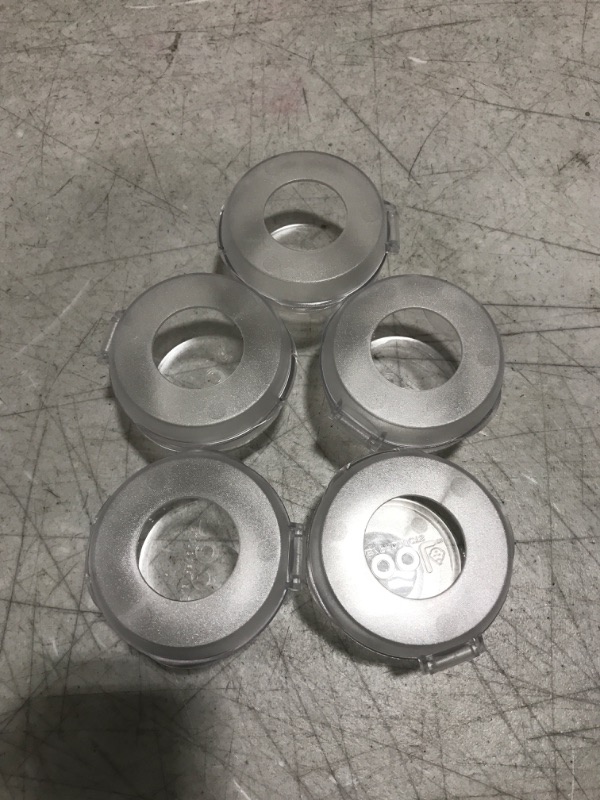 Photo 2 of Clear Stove Knob Covers (5 Pack) Child Safety Guards