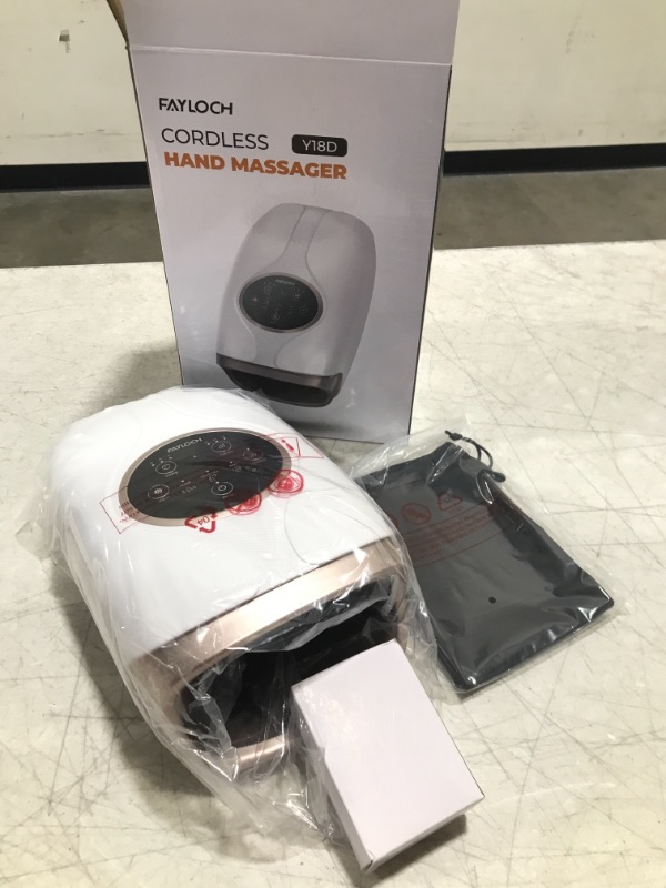 Photo 1 of FAYLOCH Cordless Electric Hand Massager Y18d New In Box Sealed Htf
